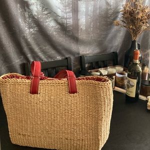 Straw purse!